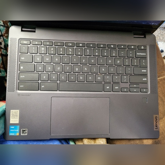 A laptop